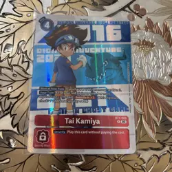 Digimon Card Game Animation Series BT1-085 Tai Kamiya - Image 1