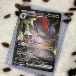 Pokemon TCG N's Zoroark EX Holo Card 185/159 Sv09: Journey Together - Image 2