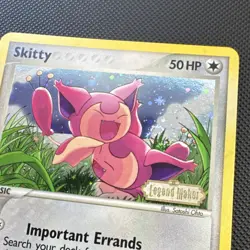 Pokemon Skitty 64/92 Legend Maker 2006 Basic 50 HP Common Reverse Holo English - Image 3