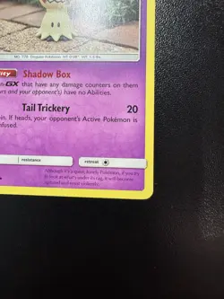 Pokemon TCG Mimikyu 97/236 Cosmic Eclipse Non-Holo Rare Card NM - Image 5