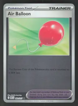 Air Balloon 181/217 Reverse Holo Pokemon Ascended Heroes NM - Image 1
