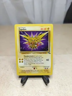 Zapdos Pokemon TCG 30/62 Fossil Set 1999 Non Holo - Image 2