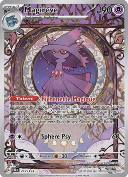 Carte Pokemon Magireve 212/193 EV2 Evolutions de Paldea PAL FR - Image 1