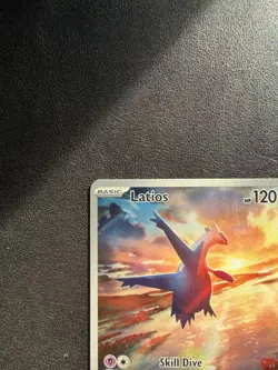 Pokemon TCG: Surging Sparks SV08: Latios 203/191 Holo NM Illustration Rare - Image 5