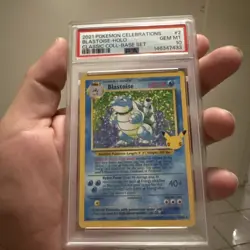 PSA 10 Celebrations Blastoise Holo Classic Collection #2 Pokemon 2021 - Image 5