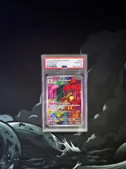 PSA 10 2024 POKEMON JAPANESE SV5M-CYBER JUDGE 074 SAWSBUCK ART RARE - Image 1
