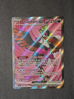 Fezandipiti ex - 084/064 - Pokemon Shrouded Fable Full Art Ultra Rare NM - Image 1