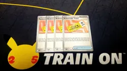 [4x Playset] Redeemable Ticket 156/159 - SV09: Journey Together - Pokemon TCG - Image 1