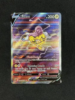 Raikou v GG41/GG70 Crown Zenith Galarian Gallery Holo Ultra Rare NM - Image 1