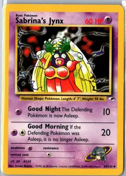 SABRINA'S JYNX 59/132 UNCOMMON GYM HEROES POKEMON MP - Image 1