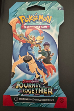 POKEMON TCG Pokemon Scarlet & Violet Journey Together TCG sealed booster pack B - Image 1