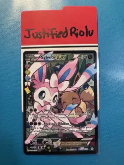 Pokemon TCG Sylveon EX Full Art RC32/RC32 Generations Radiant Collection Rare NM - Image 1