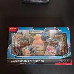 Pokemon Snorlax Ex And Blissey Ex Special Collection Box 2 Promo 8 Packs Sealed - Image 1