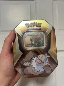 Pokemon TCG Tyranitar/Slaking Triple Whammy Tin Factory Sealed (Lot of 3) - Image 4