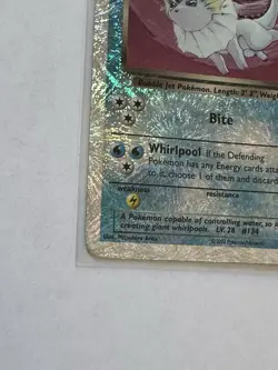 Pokemon Dark Vaporeon Legendary Collection 9/110 60 HP Holo Reverse Holo - Rare - Image 3