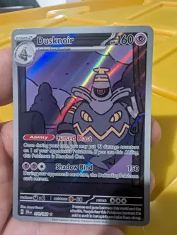 Dusknoir 070/064 Sv: Shrouded Fable Holo ILLUSTRATION RARE MINT POKEMON TCG - Image 3