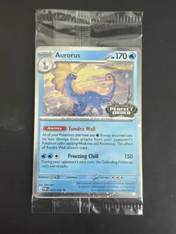 Aurorus 024/088 - Pokemon Perfect Order Barns & Noble Stamped Promo SEALED - Image 1