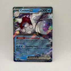 Cetitan ex 065/182 Sv10: Destined Rivals Holo Double Rare NM Pokemon NM TCG - Image 1
