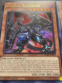 3x Bystial Baldrake | BLMR-EN069 | MISPRINT | NM | 1st Editions | YuGiOh! - Image 3