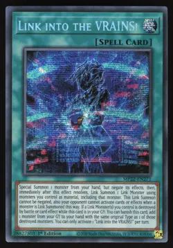 Link into the VRAINS! - MP22-EN271 - Prismatic Secret Rare - Yugioh - Image 1