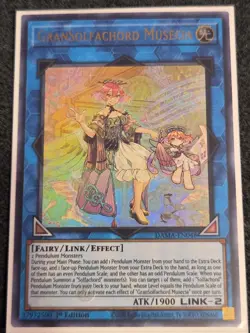 Yugioh Dawn of Majesty DAMA-EN048 GranSolfachord Musecia Ultra Rare NM/M - Image 1