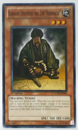 Yugioh -Karakuri Strategist mdl 248 "Nishipachi" - STBL-EN021 - Common - 1st Ed - Image 1