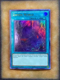 Yugioh Zombie World DUOV-EN091 Ultra Rare 1st Ed NM - Image 1