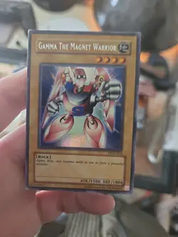 Yu-Gi-Oh! Gamma the Magnet Warrior DOR-003 Secret Rare Unlimited LP - Image 1