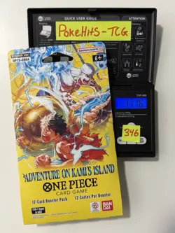 (HEAVY)🔥One Piece Adventure On Kami’s Island OP15-EB04 Sleeved Booster Pack - Image 1