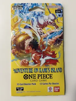 (HEAVY)🔥One Piece Adventure On Kami’s Island OP15-EB04 Sleeved Booster Pack - Image 2