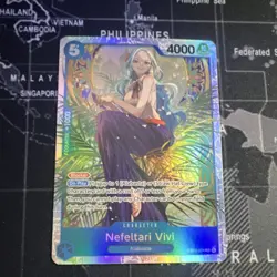 One Piece Nefeltari Vivi EB03-024 Extra Booster Heroines SR Full Art Foil - Image 1