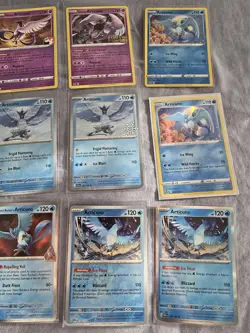 36 Card Lot Articuno NM To LP Excellent For Set Pokemon Fossil Holo Rare Team UP - Image 3