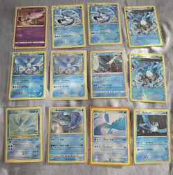 36 Card Lot Articuno NM To LP Excellent For Set Pokemon Fossil Holo Rare Team UP - Image 5