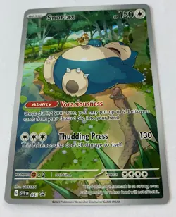 Snorlax 051 Sv: Scarlet & Violet Promo Cards Holo - Image 1