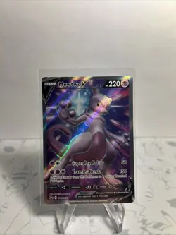 Mewtwo V SWSH229 SWSH: Sword & Shield Promo Cards Holo NM - Image 1