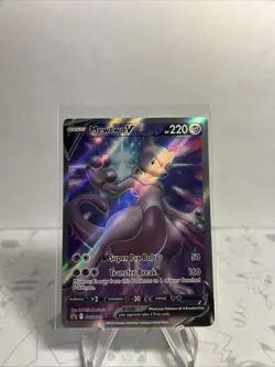 Mewtwo V SWSH229 SWSH: Sword & Shield Promo Cards Holo NM - Image 2