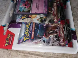 Pokemon - Trading Card Game: 3 Pack (Forgita) Crimson & Purple ( GERMAN ) - Image 1