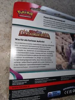 Pokemon - Trading Card Game: 3 Pack (Forgita) Crimson & Purple ( GERMAN ) - Image 5