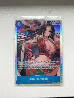 Boa Hancock OP07-051 Card 500 Years In The Future One Piece SR Holo - Image 1