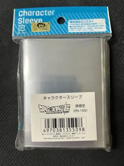 Son Goku Dragonball Super Standard Card Sleeves 65 Count New Rare Japanese - Image 2