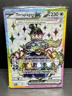 Terapagos ex 165 SEALED Black Star Promo Terapagos UPC Pokemon - Image 1