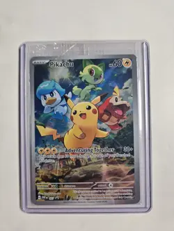 Pikachu 027 Sv: Scarlet & Violet Promo Cards Holo Sealed! - Image 1