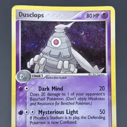 Dusclops 14/108 EX Power Keepers Holo Rare Pokemon Card TCG 2007 Deck Exclusive - Image 3