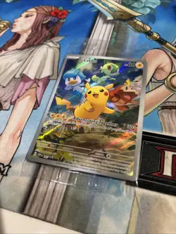 Pikachu 027 Sv: Scarlet & Violet Promo Cards Holo Sealed From Etb!! - Image 3