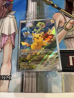 Pikachu 027 Sv: Scarlet & Violet Promo Cards Holo Sealed From Etb!! - Image 4