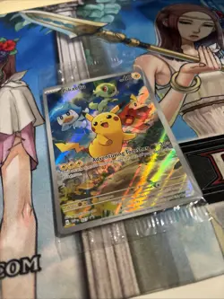 Pikachu 027 Sv: Scarlet & Violet Promo Cards Holo Sealed From Etb!! - Image 5