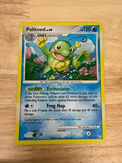 Politoed 12/146 Rare Holo | Legends Awakened | Pokemon Card - Image 2