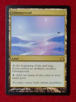 GLIMMERVOID, MAGIC THE GATHERING MODERN MASTER NEAR MINT MTG CARD - Image 1