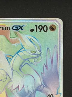 Kyurem GX White Rainbow Holo Card 74/70 Dragon Majesty Secret Edition LP+ NM - Image 2