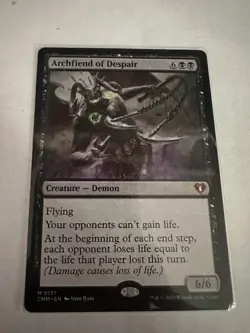 Archfiend of Despair NM Regular MTG Commander Masters Unplayed Magic Gathering - Image 1